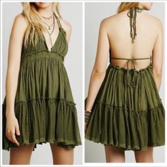 SOLD NWT Free People 100 Degree Boho Beach Dress - Picture 2 of 2